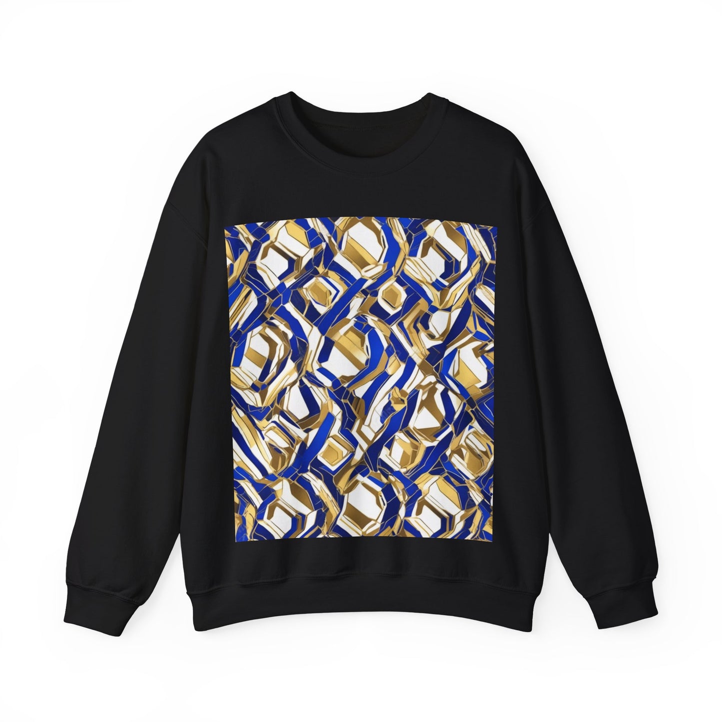 boostlete-boost-mode-pattern-hex-athletic-0611 — Unisex Heavy Blend Crewneck (G18000)