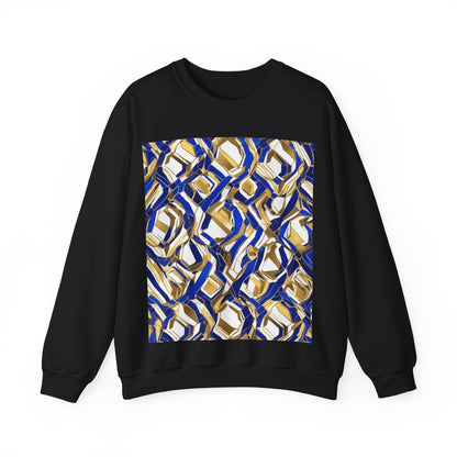 boostlete-boost-mode-pattern-hex-athletic-0611 — Unisex Heavy Blend Crewneck (G18000)