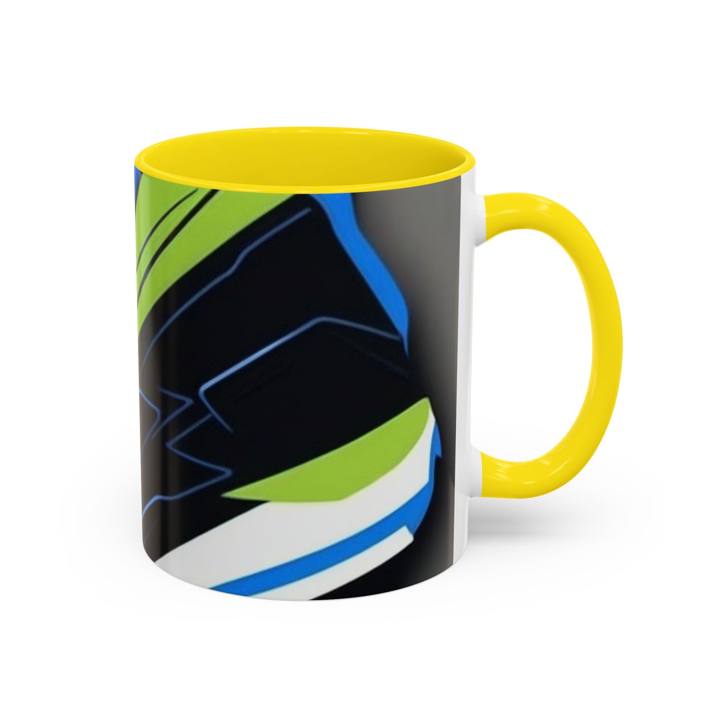 boostlete-quiet-power-icon-sneaker-duotone-paper-0066 — Accent Mug 11oz/15oz