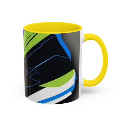 boostlete-quiet-power-icon-sneaker-duotone-paper-0066 — Accent Mug 11oz/15oz