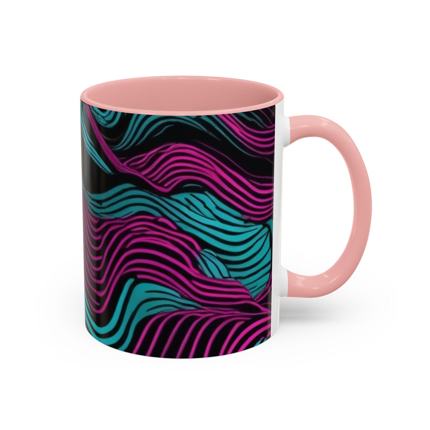 boostlete-recovery-progress-pattern-topographic-engraved-0119 — Accent Mug 11oz/15oz