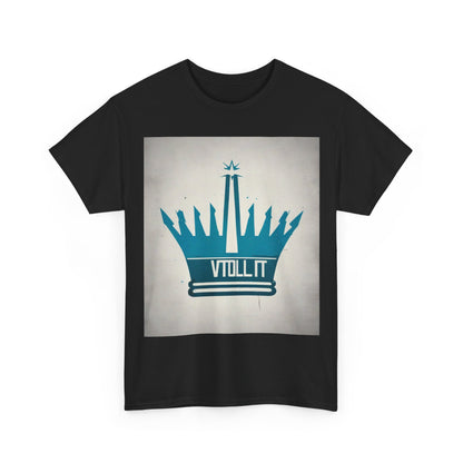 boostlete-am-crew-icon-crown-matte-industrial-0058 — Unisex Heavy Cotton Tee (Gildan 5000)