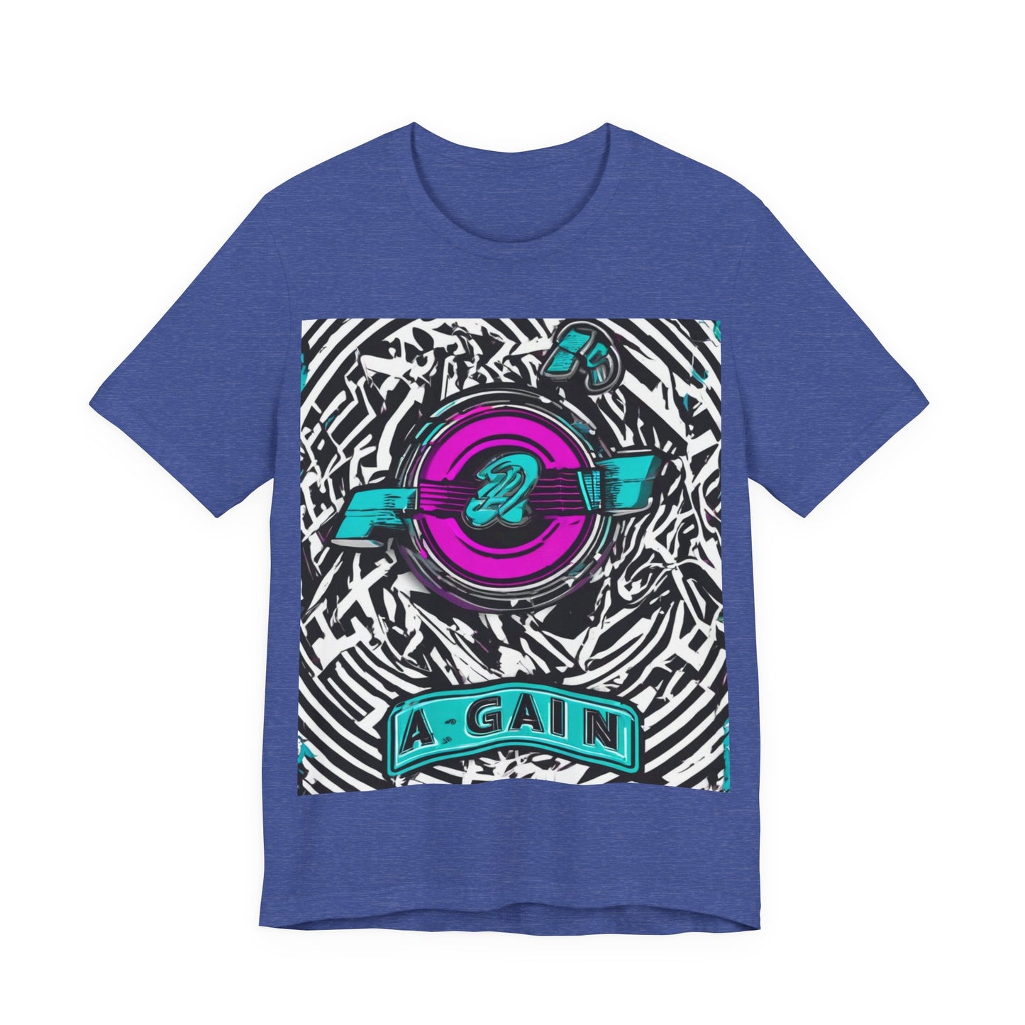 boostlete-boost-mode-type-again-badge-monoline-0293 — Unisex Jersey Short Sleeve (B+C 3001)