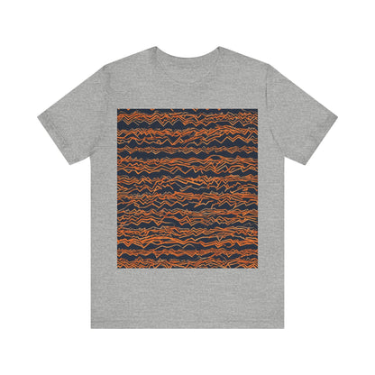 boostlete-field-day-pattern-ekg-bold-0135 — Unisex Jersey Short Sleeve (B+C 3001)