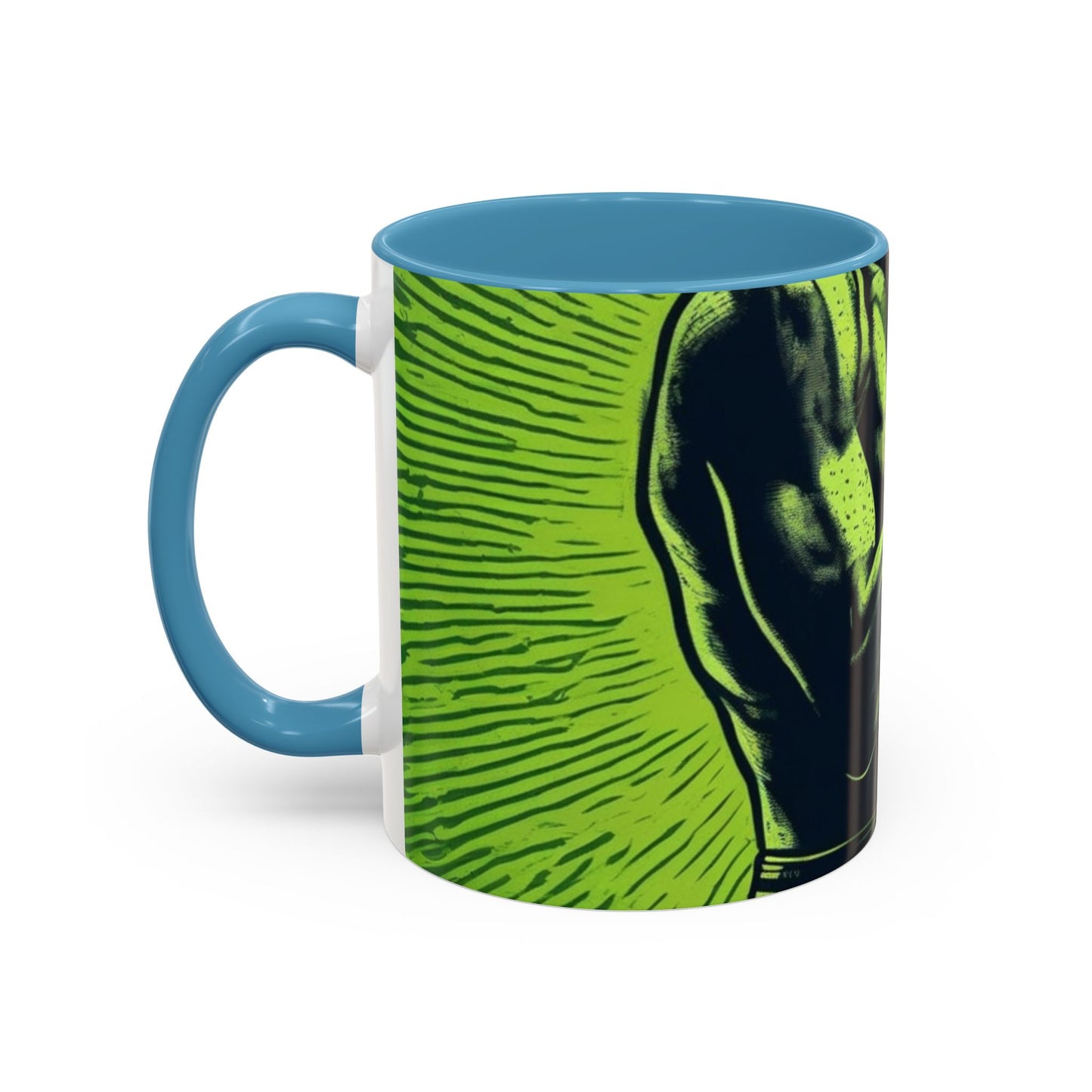 boostlete-mile-by-mile-scene-boxer-halftone-engraved-0112 — Accent Mug 11oz/15oz