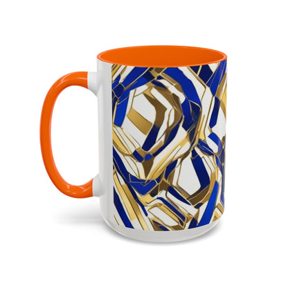 boostlete-boost-mode-pattern-hex-athletic-0611 — Accent Mug 11/15oz