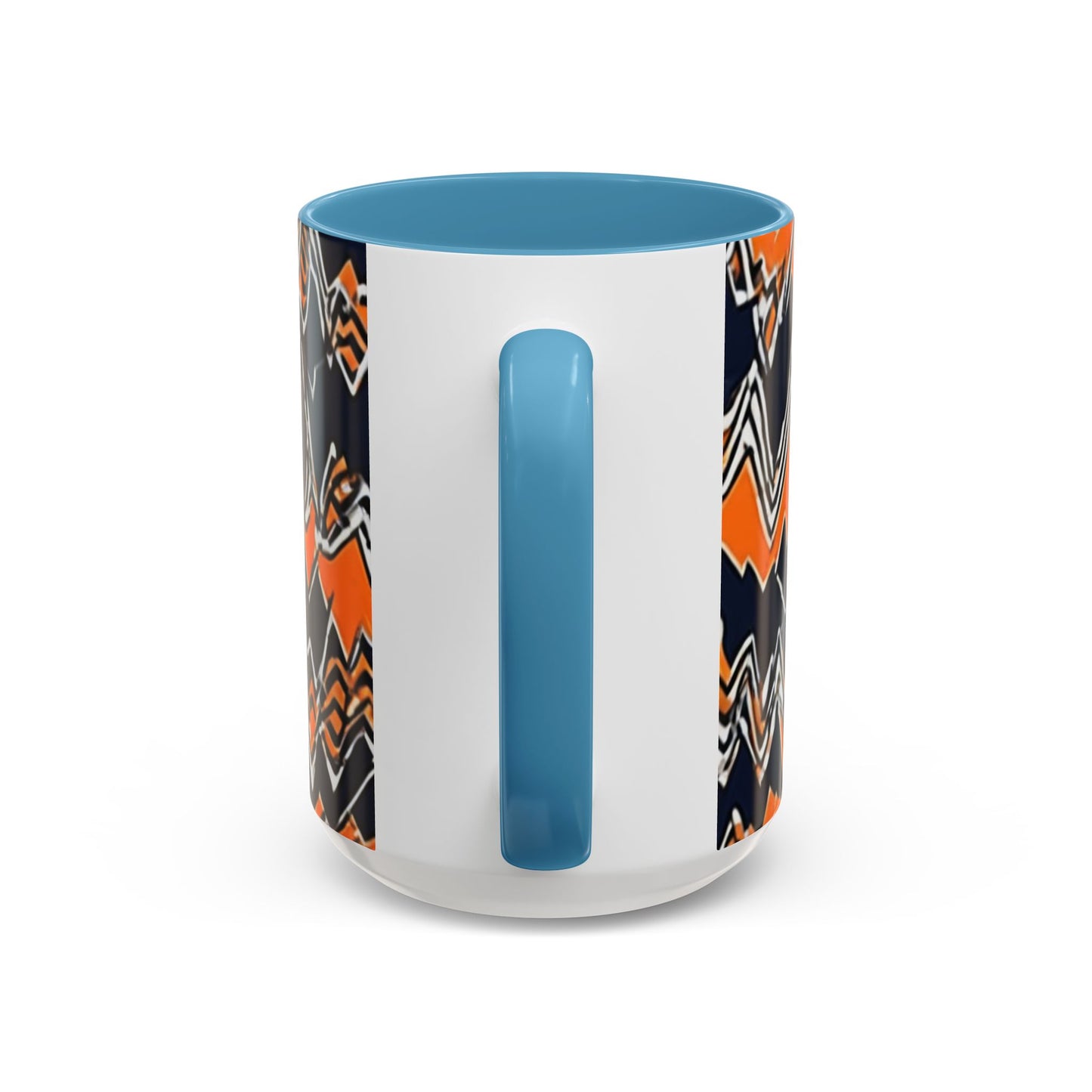boostlete-headspace-pattern-ekg-industrial-0559 — Accent Mug 11/15oz