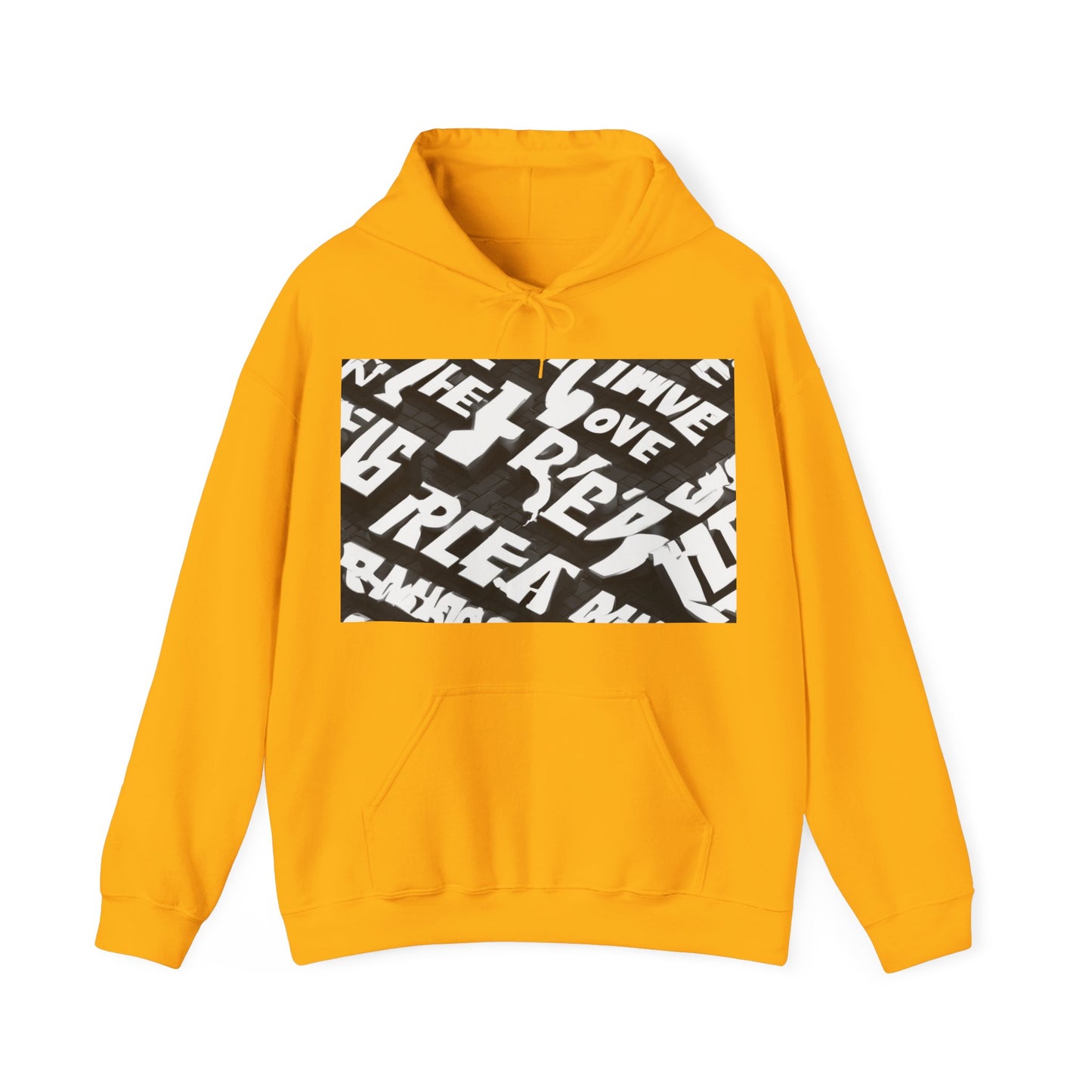 boostlete-pr-season-type-breathe-move-repeat-split-isometric-0017 — Unisex Heavy Blend Hooded Sweatshirt (Gildan)