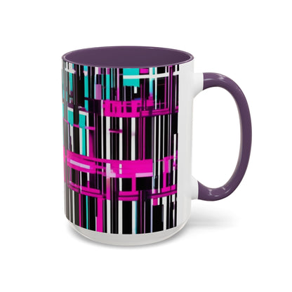 boostlete-am-crew-pattern-barcode-bold-0023 — Accent Mug 11oz/15oz