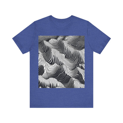 boostlete-field-day-pattern-topographic-isometric-0211 — Unisex Jersey Short Sleeve (B+C 3001)
