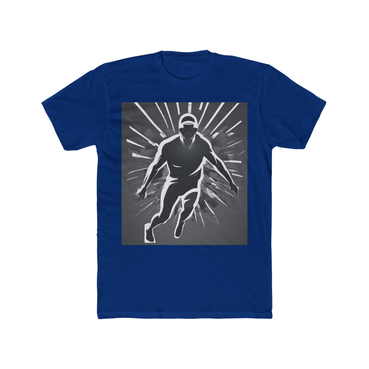 boostlete-iron-intent-scene-sprinter-soft-athletic-0108 — Unisex Cotton Crew Tee (NL 3600)