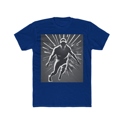 boostlete-iron-intent-scene-sprinter-soft-athletic-0108 — Unisex Cotton Crew Tee (NL 3600)