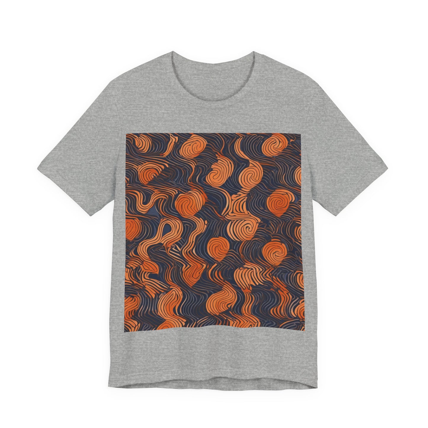 boostlete-iron-intent-pattern-topographic-engraved-0019 — Unisex Jersey Short Sleeve (B+C 3001)