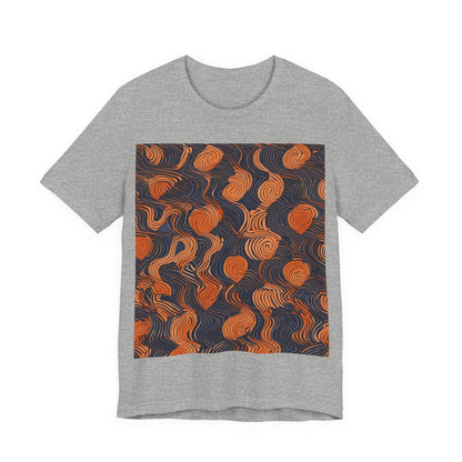 boostlete-iron-intent-pattern-topographic-engraved-0019 — Unisex Jersey Short Sleeve (B+C 3001)