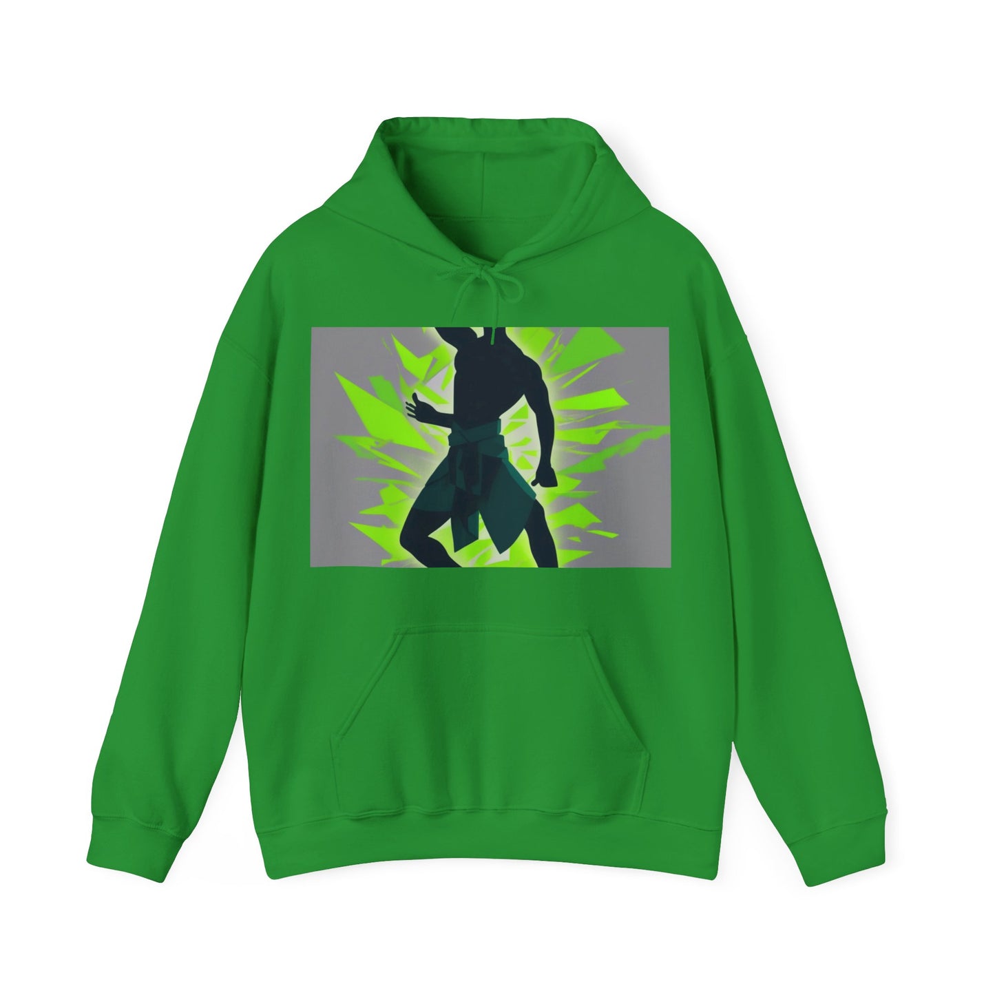 boostlete-mile-by-mile-scene-yogi-offset-isometric-0972 — Unisex Heavy Blend Hoodie (G18500)