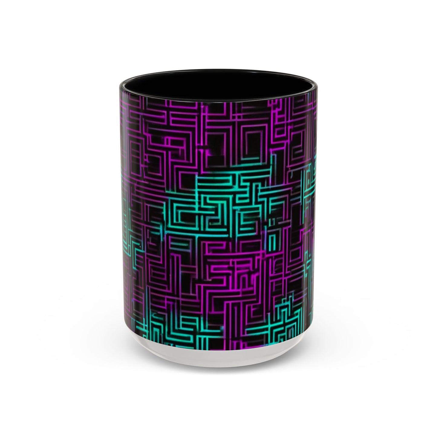 boostlete-boost-mode-pattern-plate-number-monoline-0079 — Accent Mug 11oz/15oz