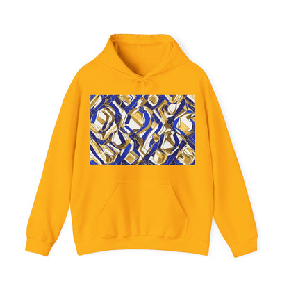boostlete-boost-mode-pattern-hex-athletic-0611 — Unisex Heavy Blend Hoodie (G18500)