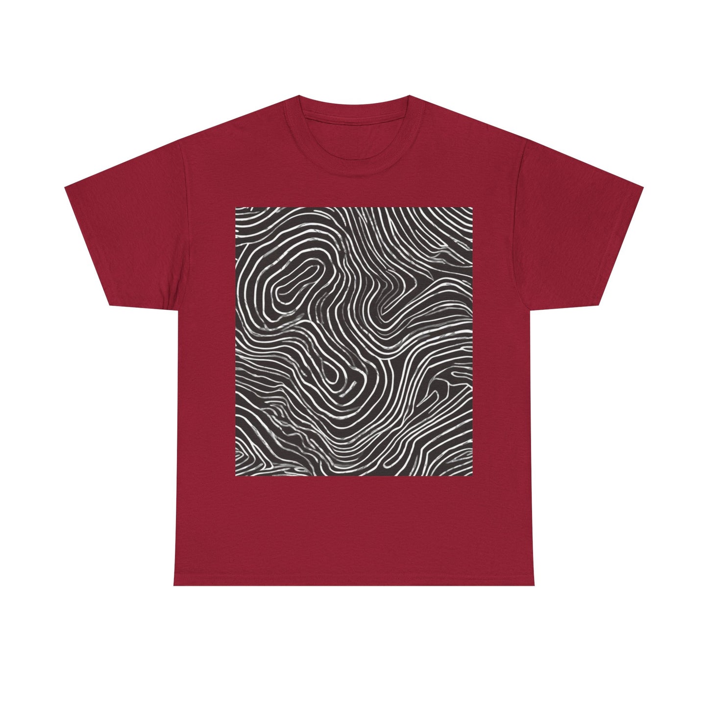 boostlete-field-day-pattern-topographic-badge-0307 — Unisex Heavy Cotton Tee (Gildan 5000)