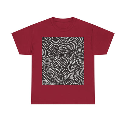 boostlete-field-day-pattern-topographic-badge-0307 — Unisex Heavy Cotton Tee (Gildan 5000)