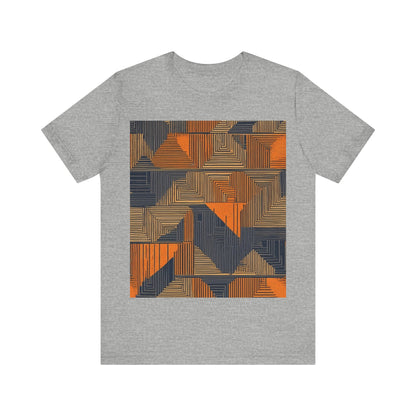 boostlete-field-day-pattern-stair-steps-geometric-0055 — Unisex Jersey Short Sleeve (B+C 3001)