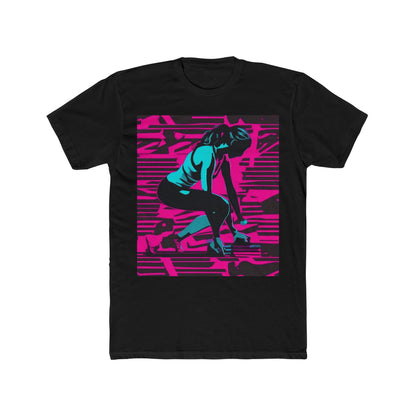 boostlete-headspace-scene-push-up-matte-modern-0260 — Unisex Cotton Crew Tee (NL 3600)