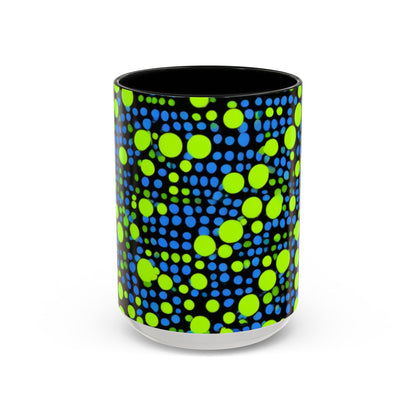 boostlete-mile-by-mile-pattern-dotted-geometric-0071 — Accent Mug 11oz/15oz