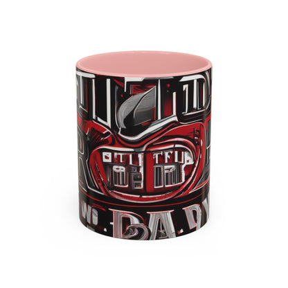 boostlete-boost-mode-type-win-the-day-outline-over-solid-monoline-0477 — Accent Mug 11/15oz