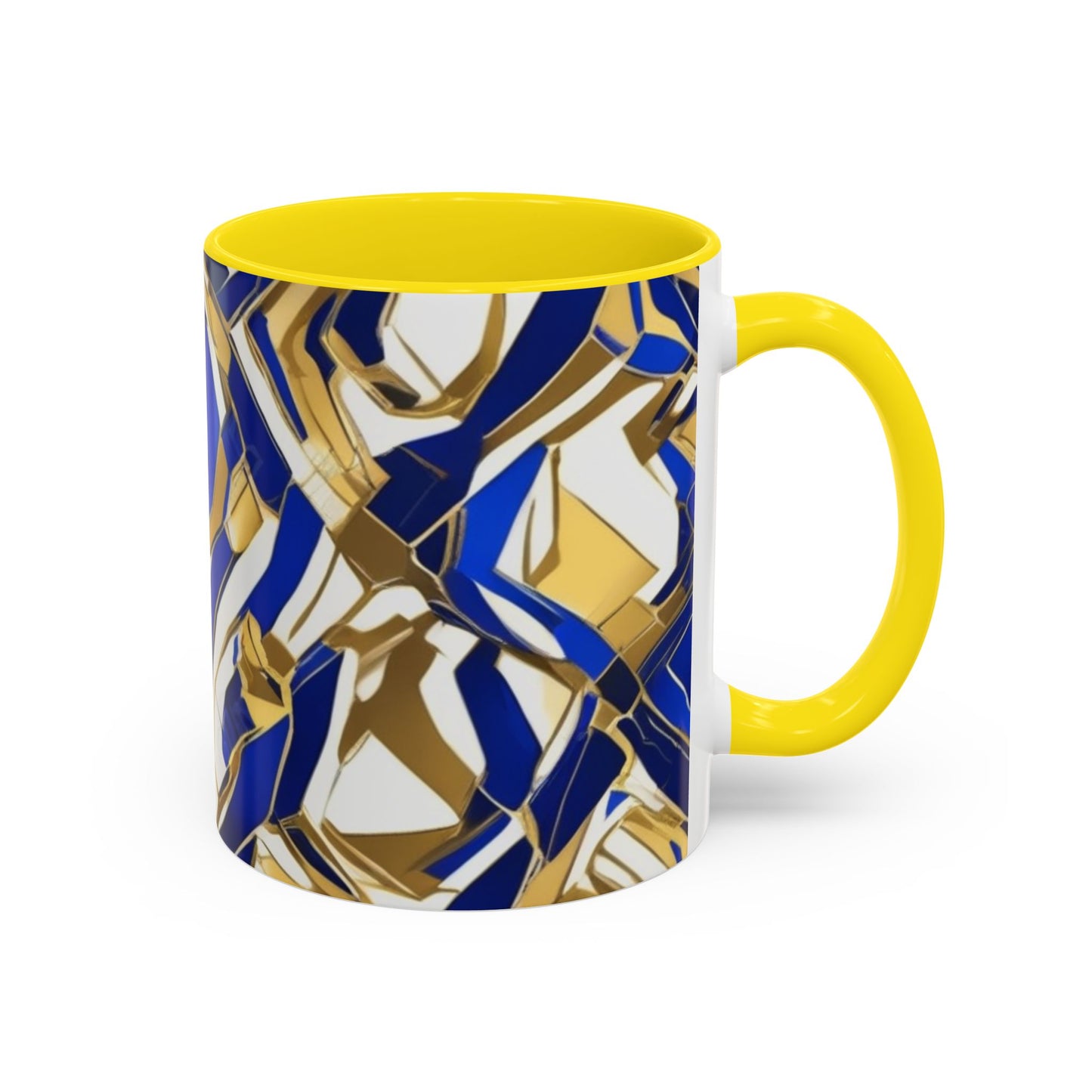 boostlete-boost-mode-pattern-hex-athletic-0611 — Accent Mug 11/15oz