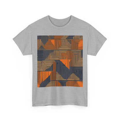 boostlete-field-day-pattern-stair-steps-geometric-0055 — Unisex Heavy Cotton Tee (Gildan 5000)