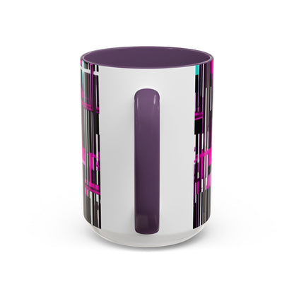 boostlete-am-crew-pattern-barcode-bold-0023 — Accent Mug 11oz/15oz