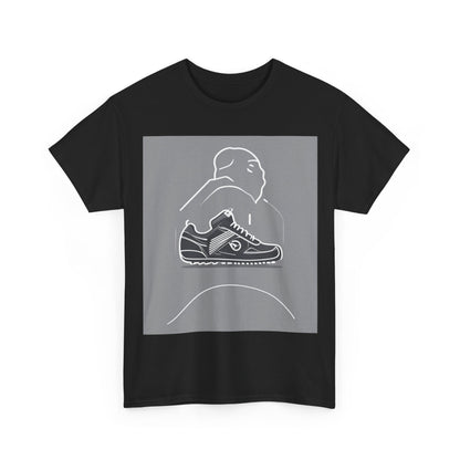 boostlete-boost-mode-icon-sneaker-offset-vector-0166 — Unisex Heavy Cotton Tee (Gildan 5000)
