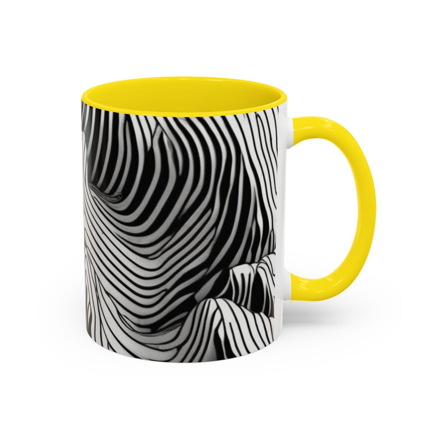 boostlete-field-day-pattern-topographic-isometric-0211 — Accent Mug 11oz/15oz