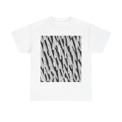 boostlete-iron-intent-pattern-micro-isometric-0199 — Unisex Heavy Cotton Tee (Gildan 5000)