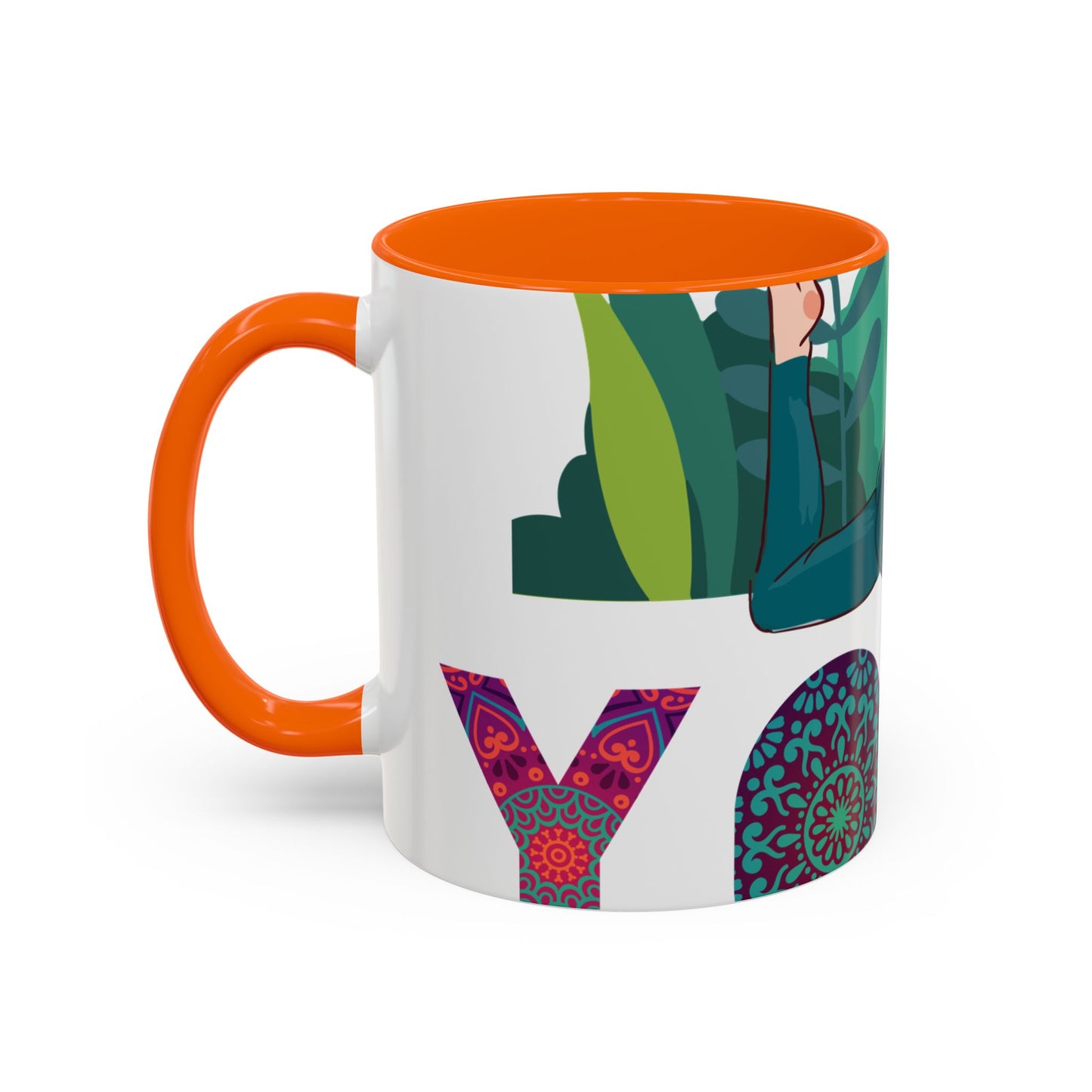 Yoga (41) — Accent Mug 11oz/15oz
