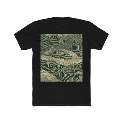 boostlete-rise-grind-pattern-topographic-modern-0403 — Unisex Cotton Crew Tee (NL 3600)