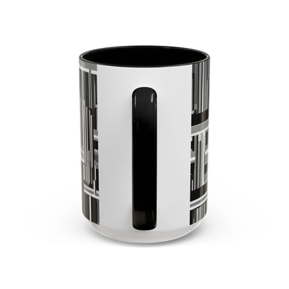 boostlete-recovery-progress-pattern-barcode-isometric-1023 — Accent Mug 11/15oz