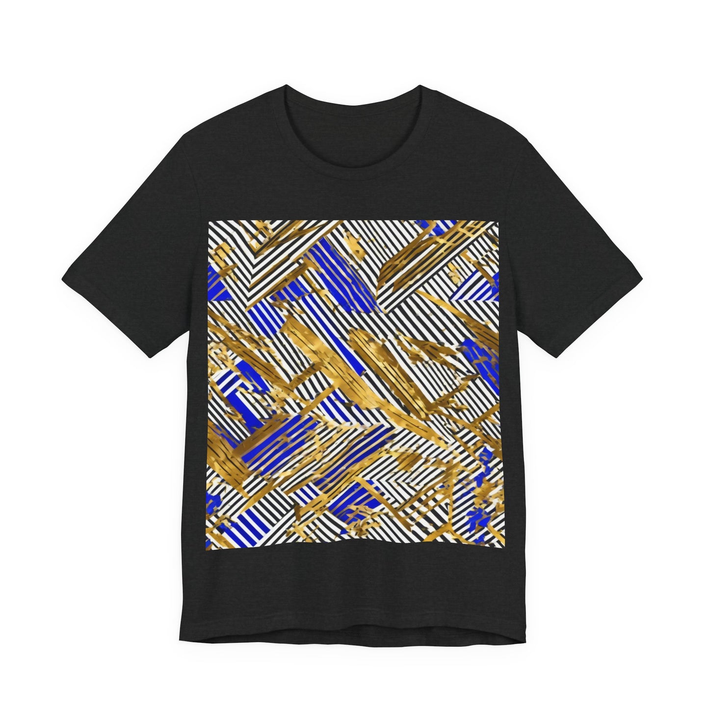 boostlete-boost-mode-pattern-diagonal-monoline-0015 — Unisex Jersey Short Sleeve (B+C 3001)