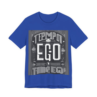 boostlete-mile-by-mile-type-tempo-over-ego-banner-modern-0093 — Unisex Jersey Short Sleeve (B+C 3001)