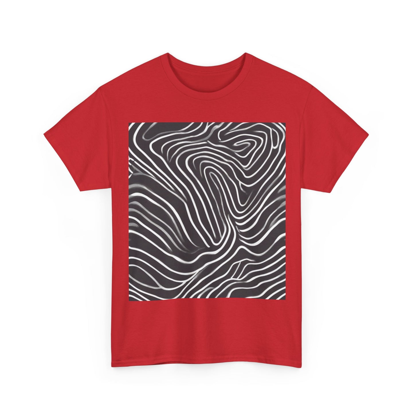 boostlete-recovery-progress-pattern-topographic-bold-0295 — Unisex Heavy Cotton Tee (Gildan 5000)