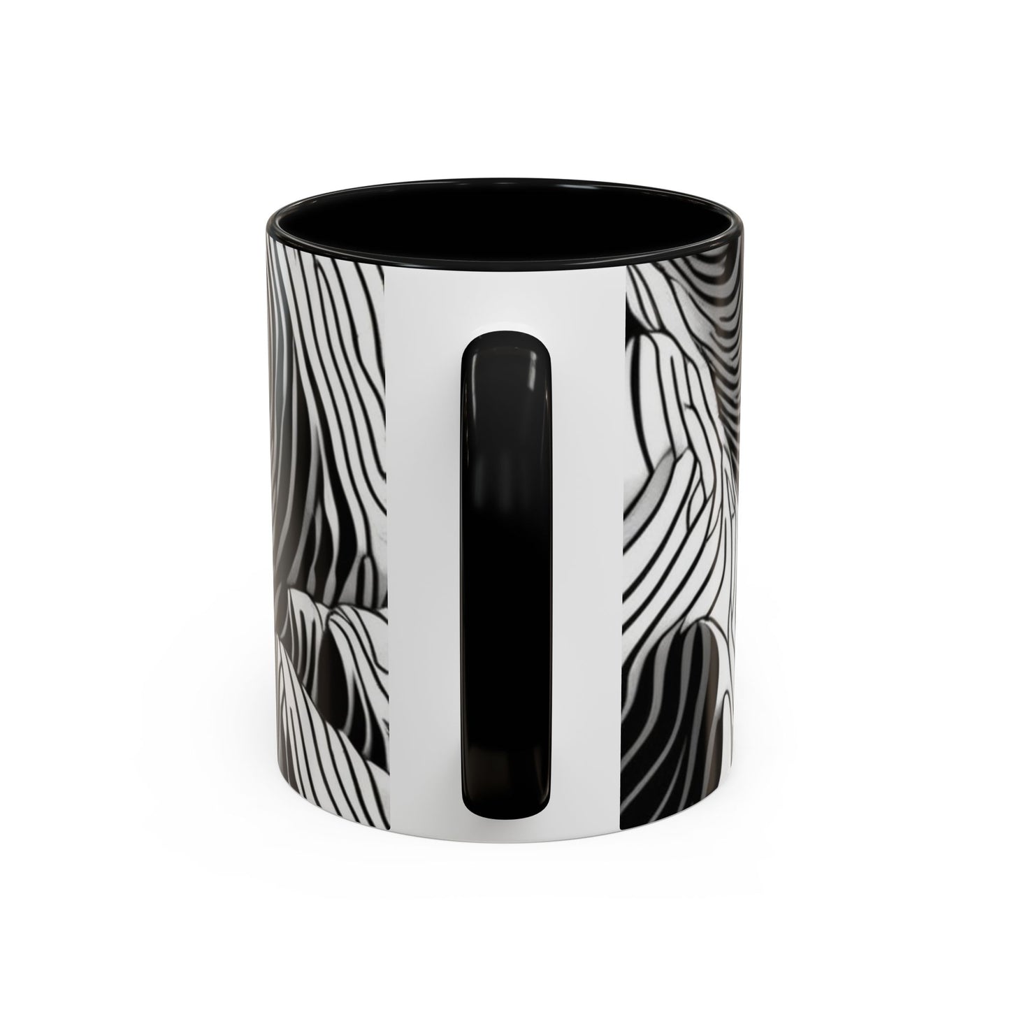 boostlete-field-day-pattern-topographic-isometric-0211 — Accent Mug 11oz/15oz