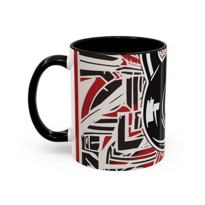 boostlete-recovery-progress-icon-kettlebell-outline-industrial-0366 — Accent Mug 11oz/15oz