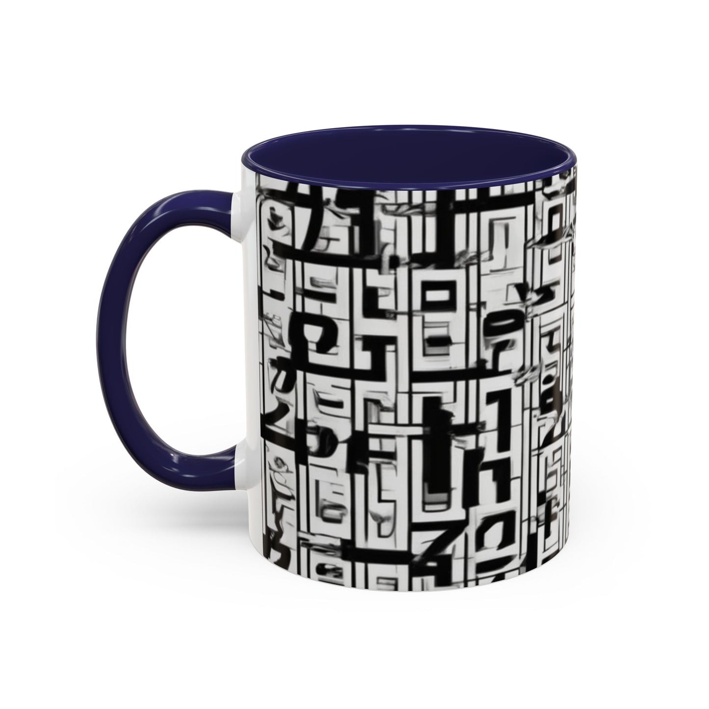 boostlete-boost-mode-pattern-plate-number-engraved-0103 — Accent Mug 11oz/15oz