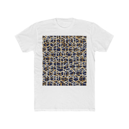 boostlete-am-crew-pattern-hex-industrial-0131 — Unisex Cotton Crew Tee (NL 3600)