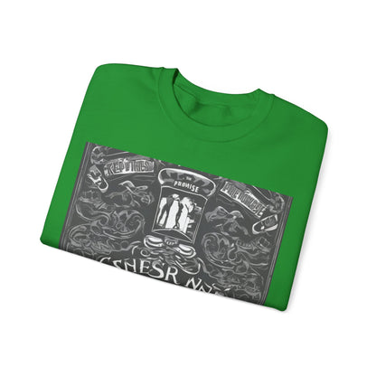 boostlete-boost-mode-type-keep-the-promise-big-monoline-0049 — Unisex Heavy Blend Crewneck (G18000)