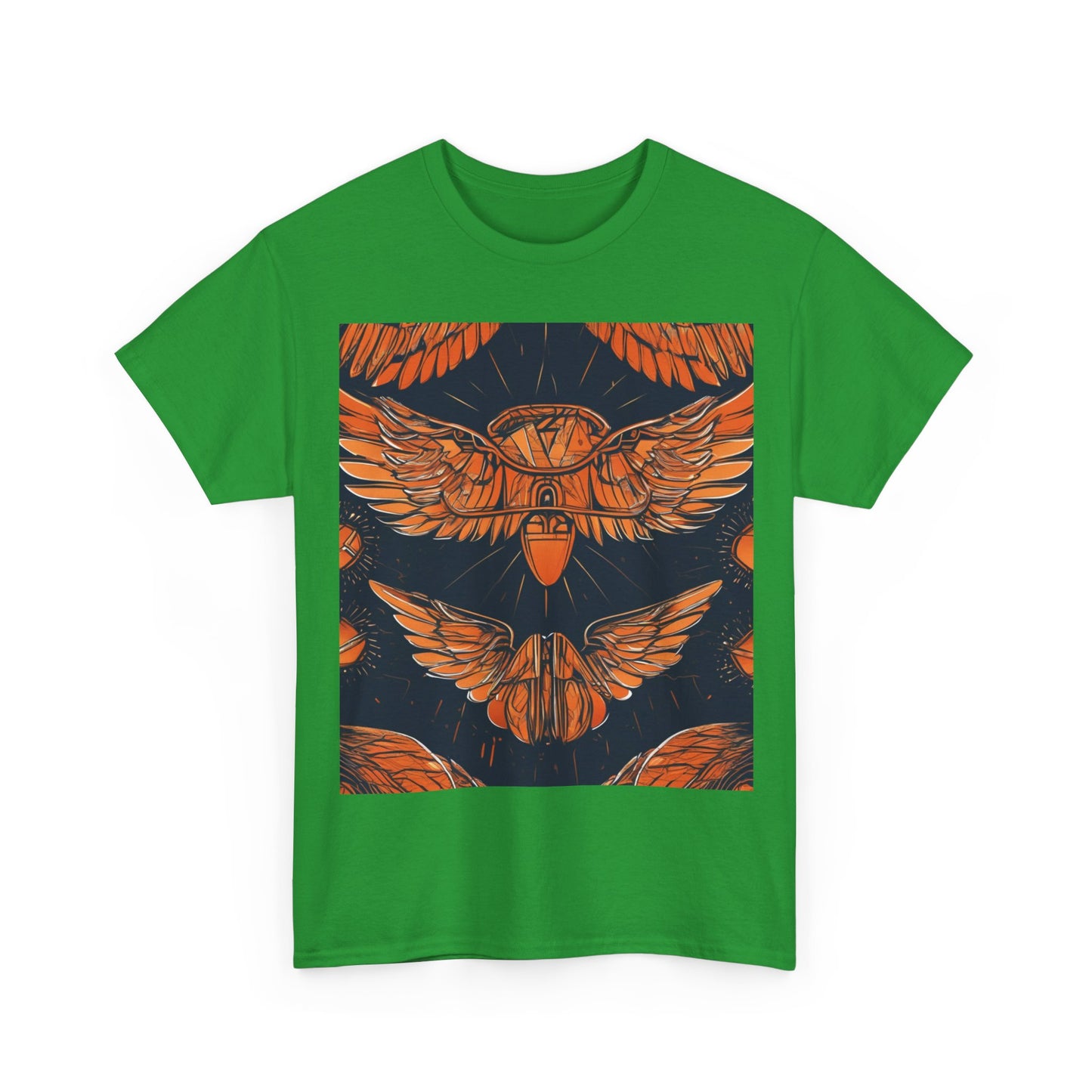 boostlete-field-day-icon-wings-soft-geometric-0298 — Unisex Heavy Cotton Tee (Gildan 5000)