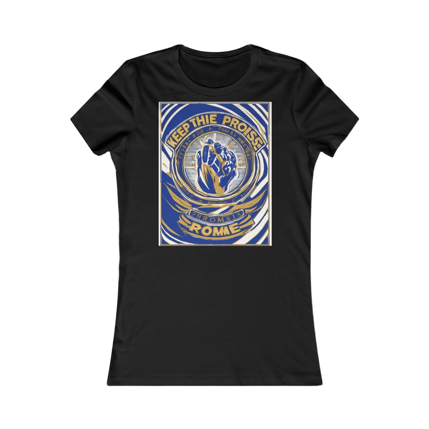 boostlete-pr-season-type-keep-the-promise-arc-athletic-0045 — Women's Favorite Tee (B+C 6004)