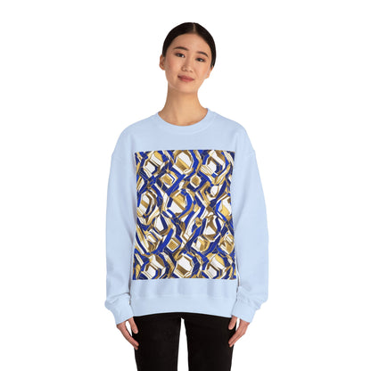 boostlete-boost-mode-pattern-hex-athletic-0611 — Unisex Heavy Blend Crewneck (G18000)