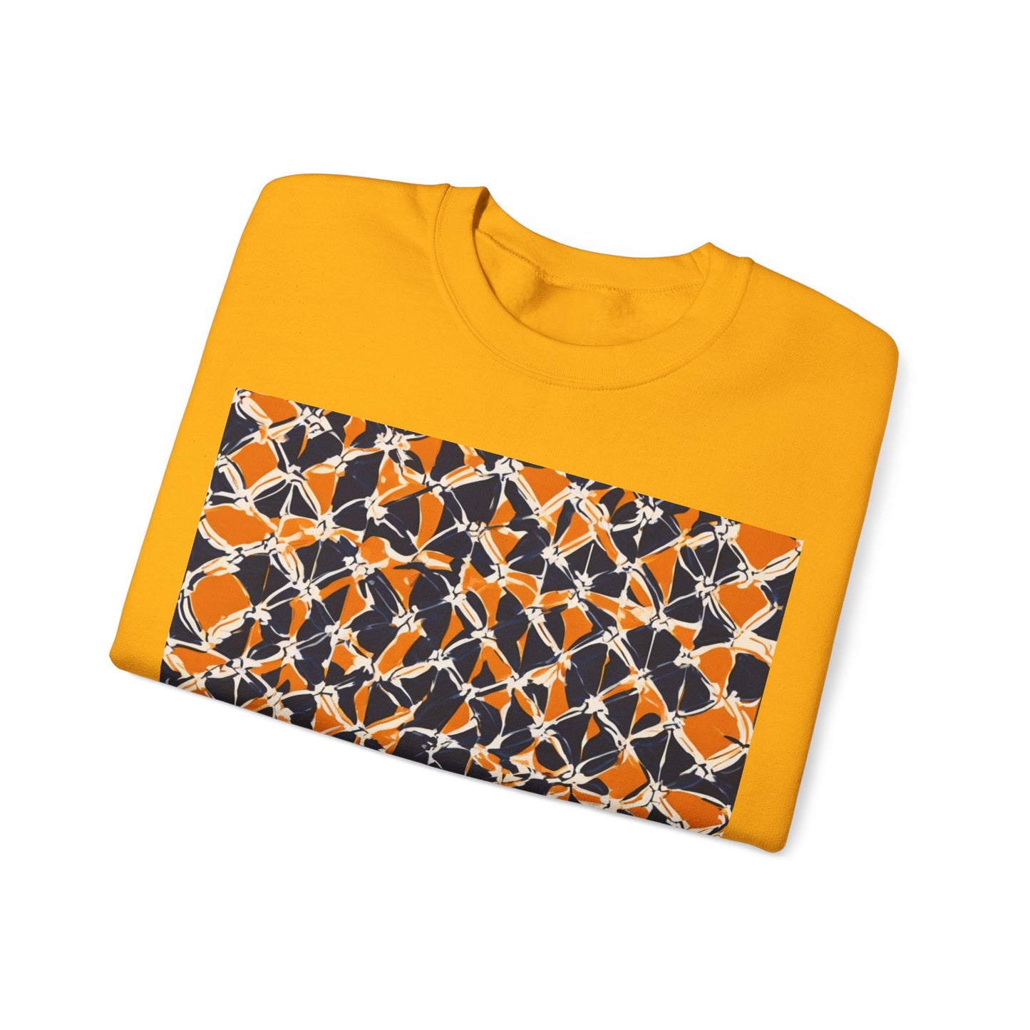 boostlete-headspace-pattern-plate-number-badge-0387 — Unisex Heavy Blend Crewneck (G18000)