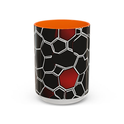 boostlete-quiet-power-pattern-hex-vector-0039 — Accent Mug 11/15oz