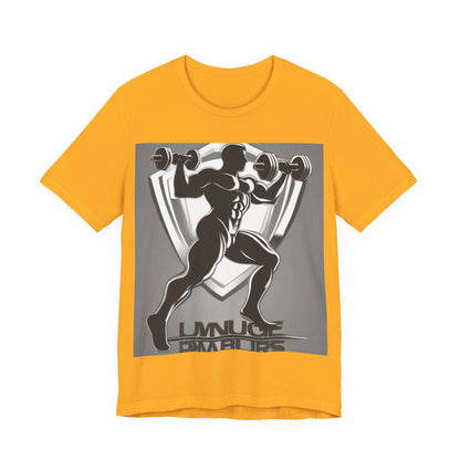 boostlete-mile-by-mile-scene-lunge-3d-athletic-0020 — Unisex Jersey Short Sleeve (B+C 3001)